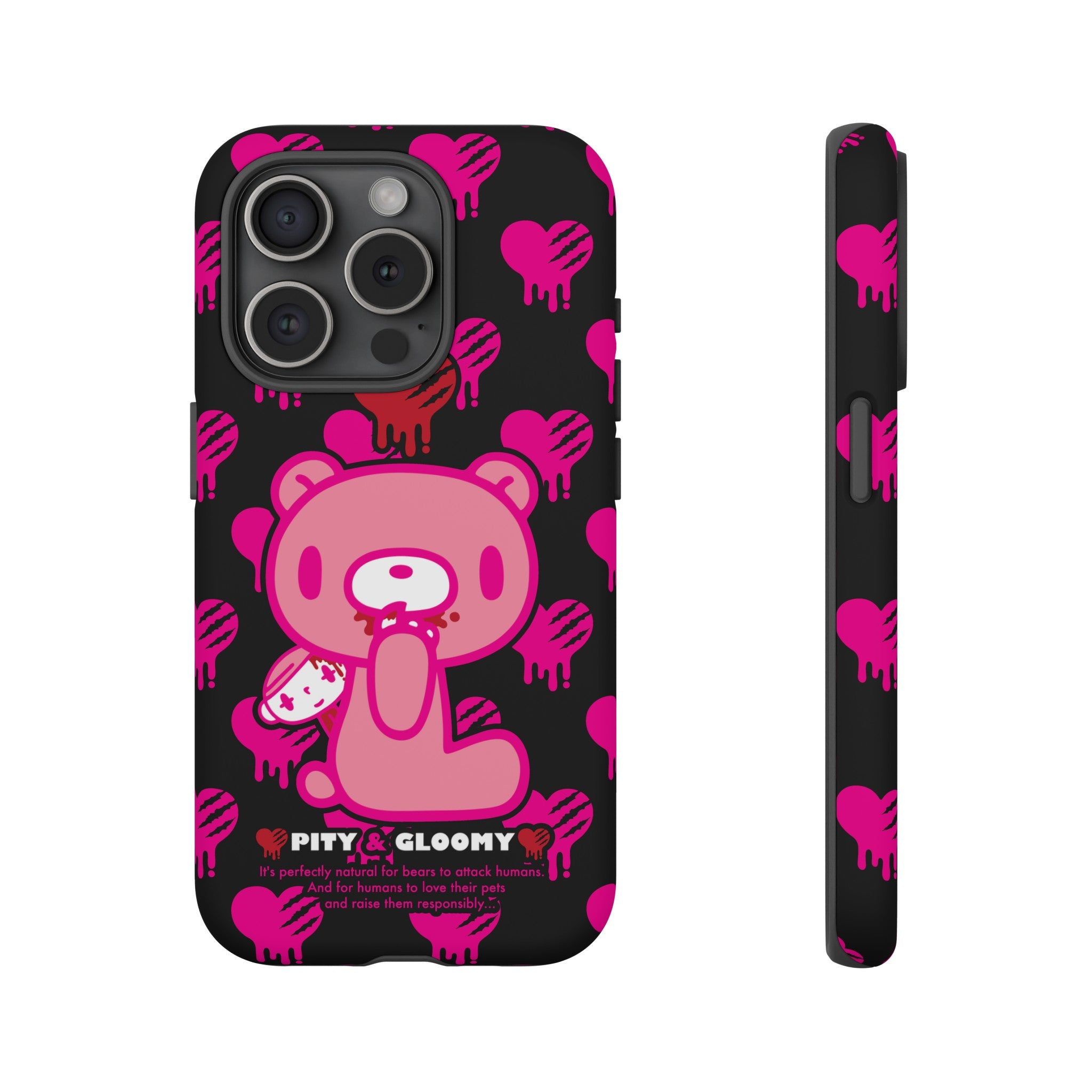 Gloomy Bear Pink Phone Case